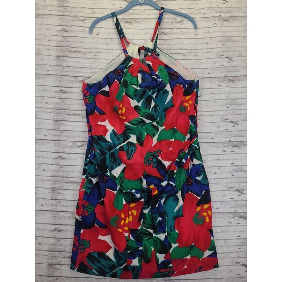 Armani Exchange Floral Dress‎ Sz  6 - Picture 1 of 10